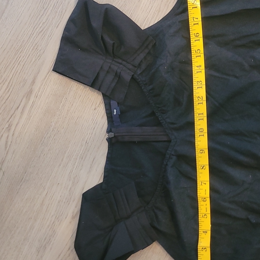 Black Ruffle Sleeve Summer Mini - Picture 4 of 5